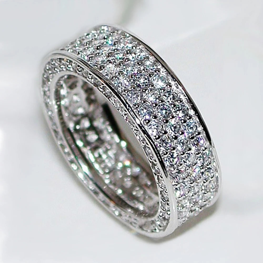 Silver  Cubic Zirconia Ring